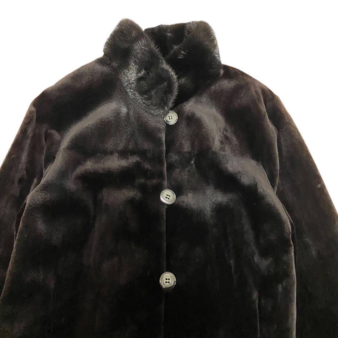 K*T様 ✨極美品✨ウルトラライトミンク/毛皮コート/シルク100/リバーシブル