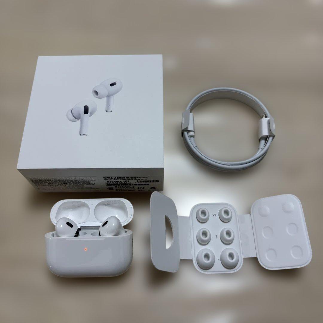 き*様 AirPods Pro 第2世代 MQD83J/A イヤーチップ、ケーブ