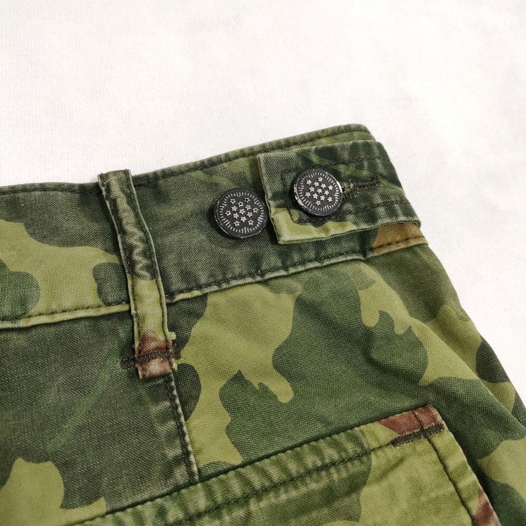 【人気】RRL ダブルアールエル ミッチェルカモ カーゴショーツ ラルフローレン