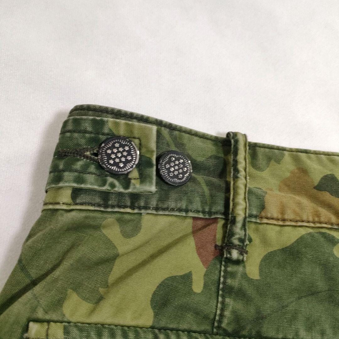 【人気】RRL ダブルアールエル ミッチェルカモ カーゴショーツ ラルフローレン