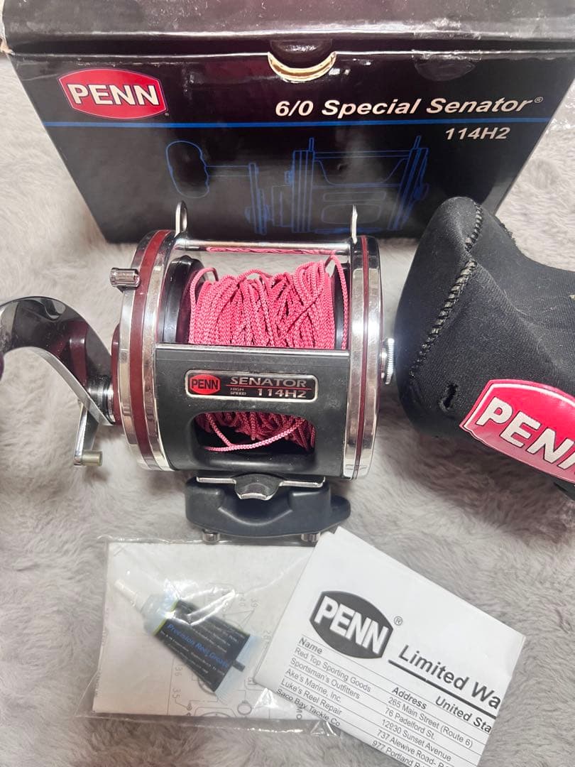 リール PENN 6/0 Special Senator 114H2