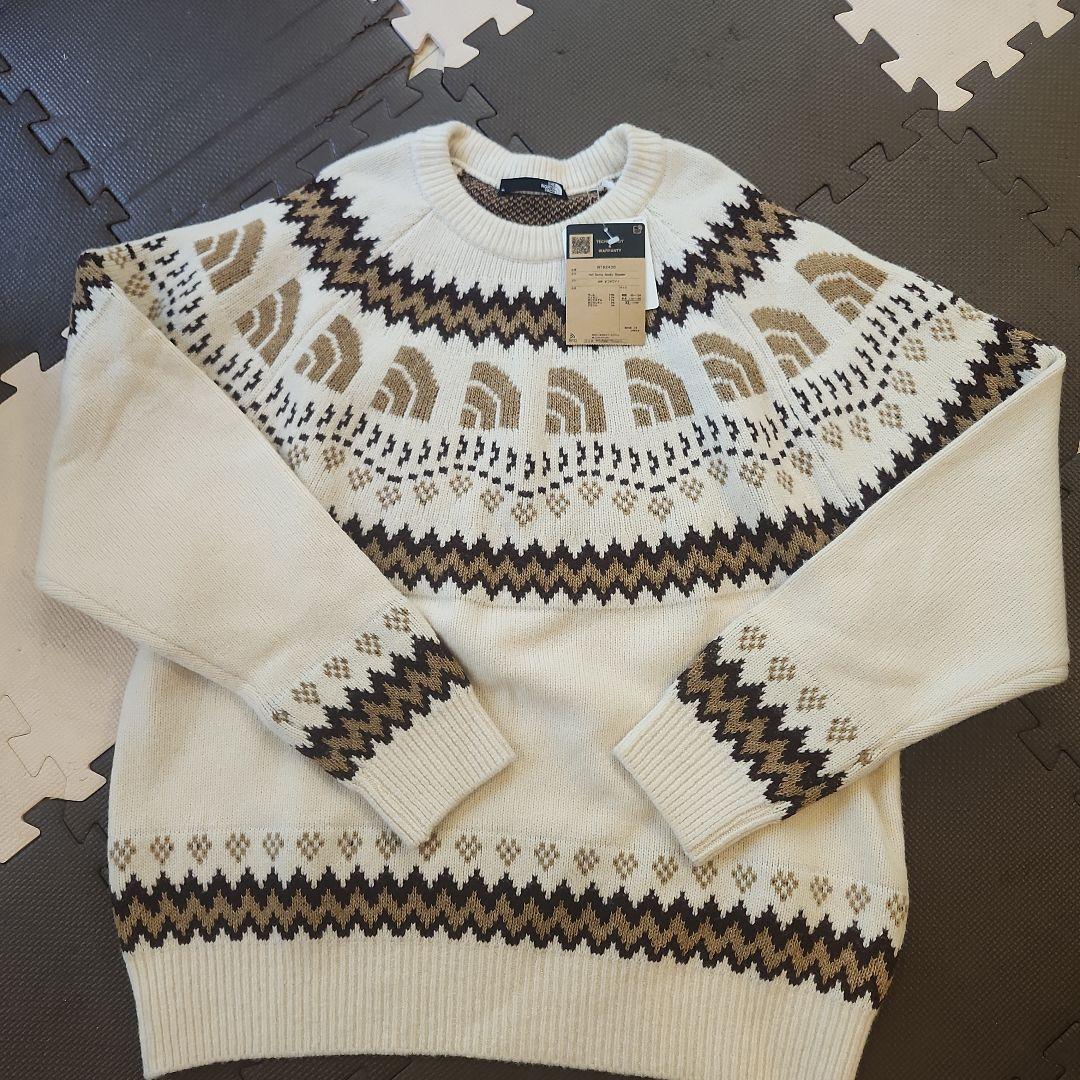 THE NORTH FACE ノースフェイスハーフドームノルディックセーターＸL