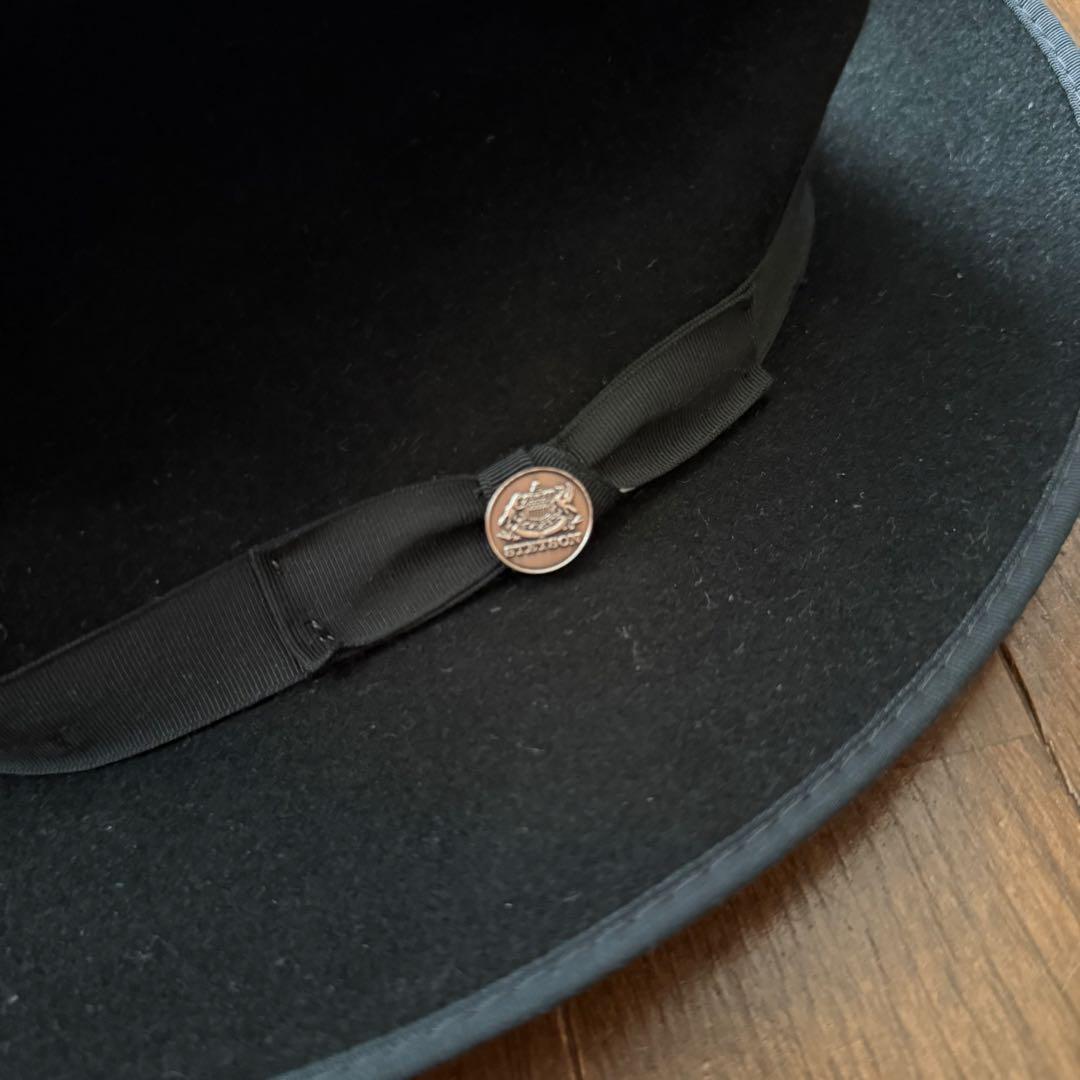 stetson ステットソン ファー フェルト 黒 高級