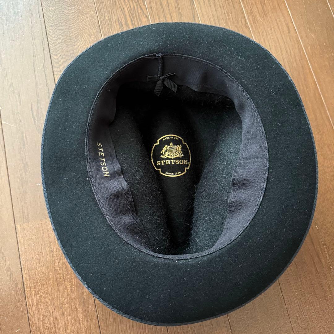 stetson ステットソン ファー フェルト 黒 高級