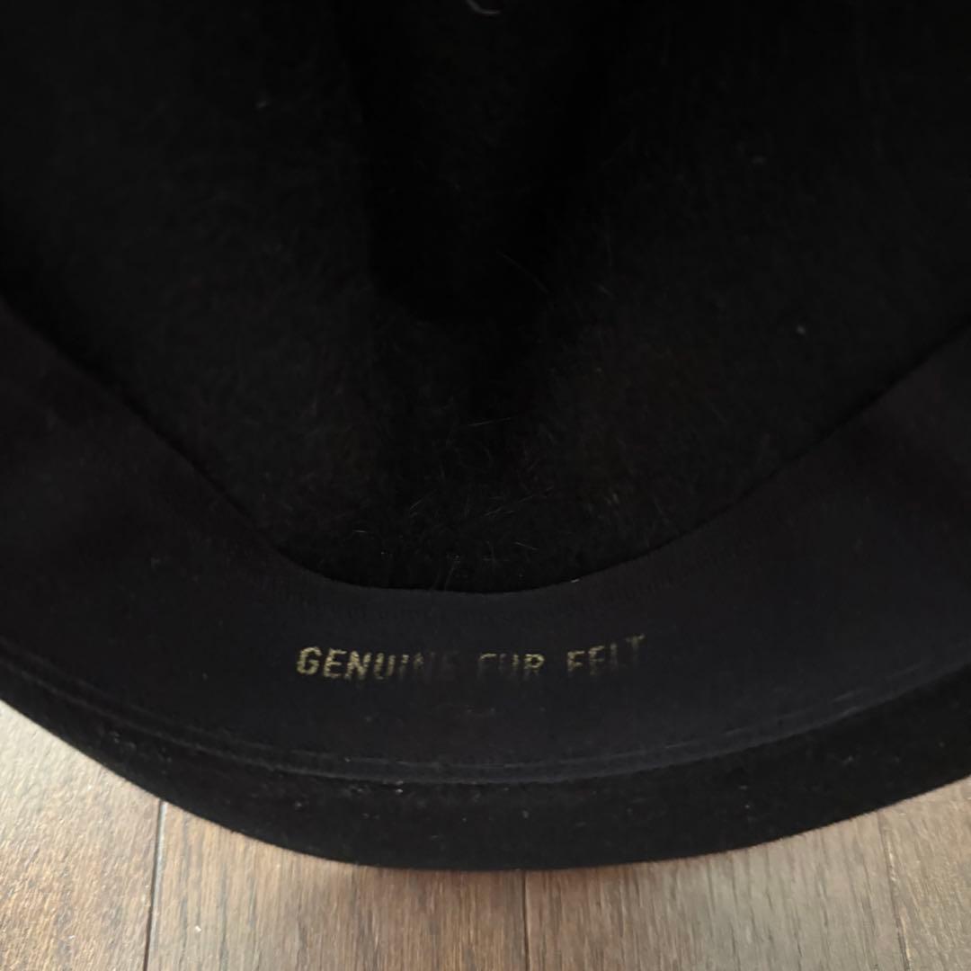 stetson ステットソン ファー フェルト 黒 高級