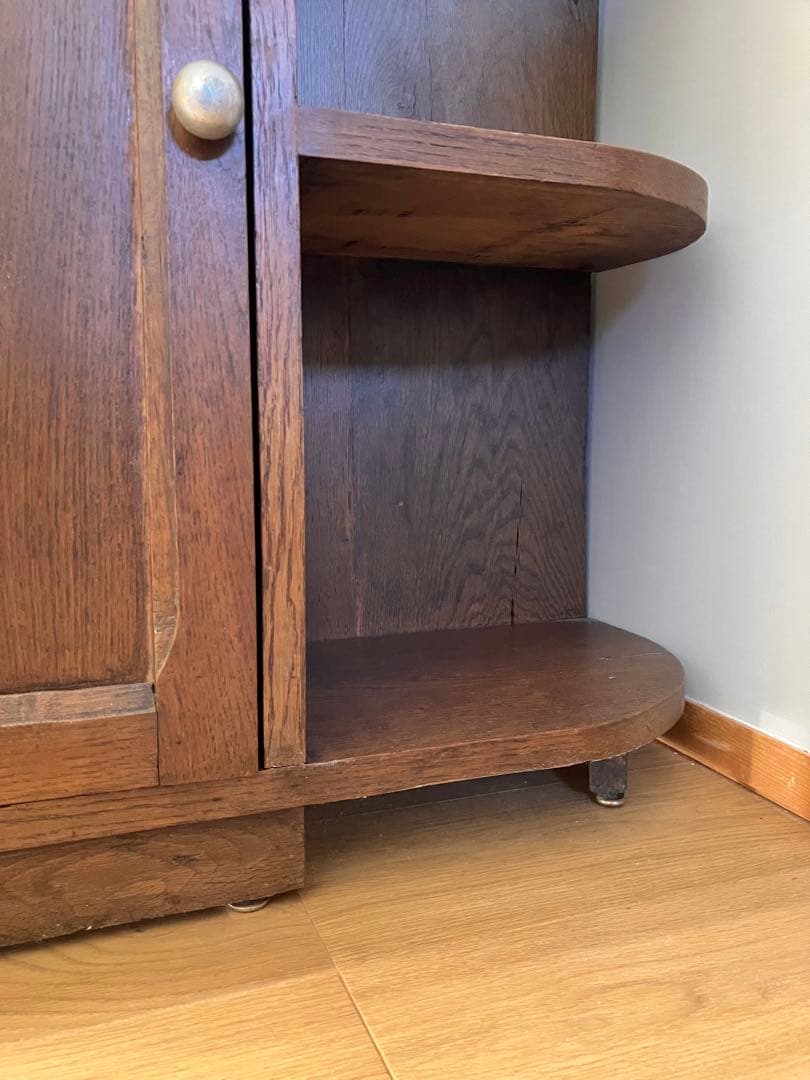 【Tomo】ビンテージ キャビネット 本棚 サイドボード オーク 収納棚