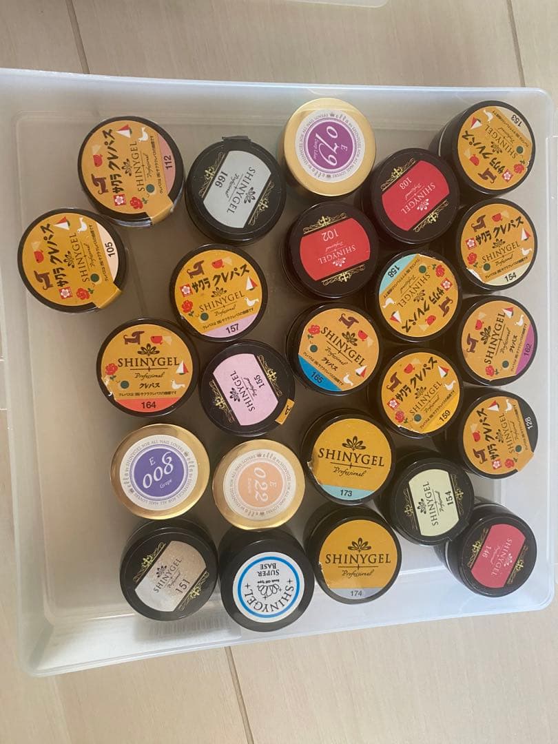 SHINYGEL ジェルネイルセット 多色