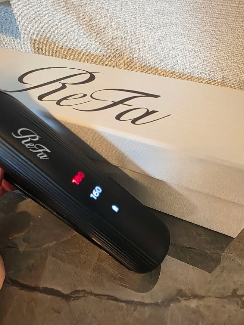 ReFa ヘアアイロン ブラック