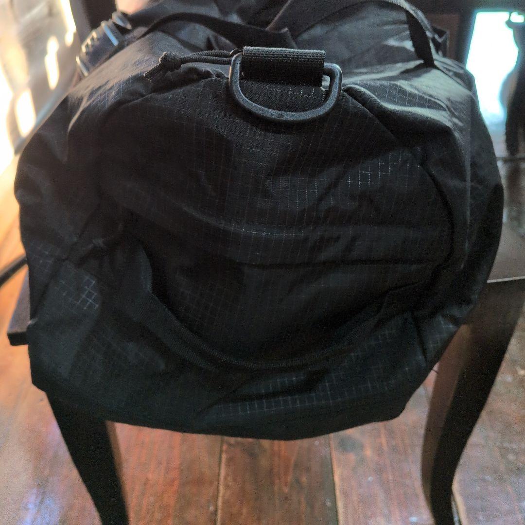 SUPREME メッシュパネル ブラックボストンバッグ