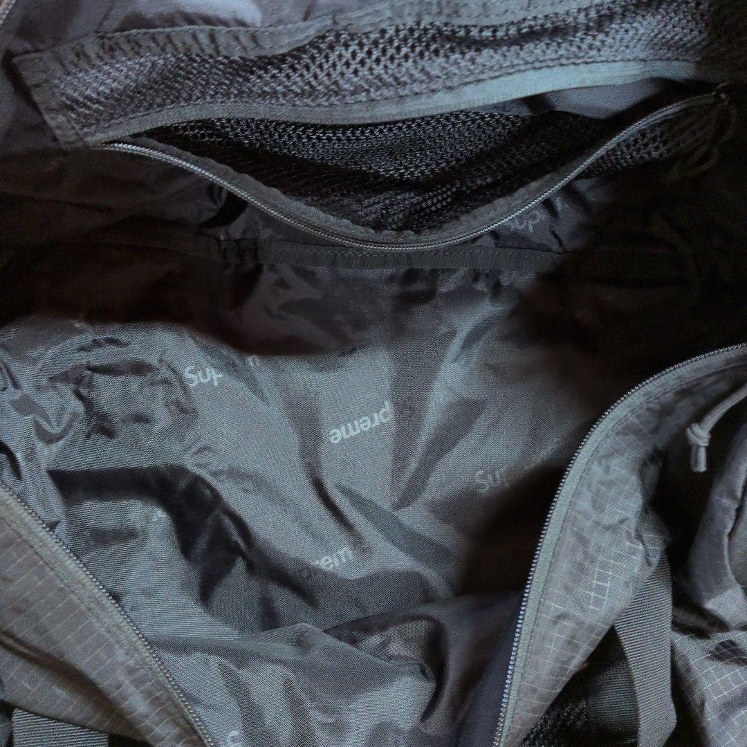 SUPREME メッシュパネル ブラックボストンバッグ