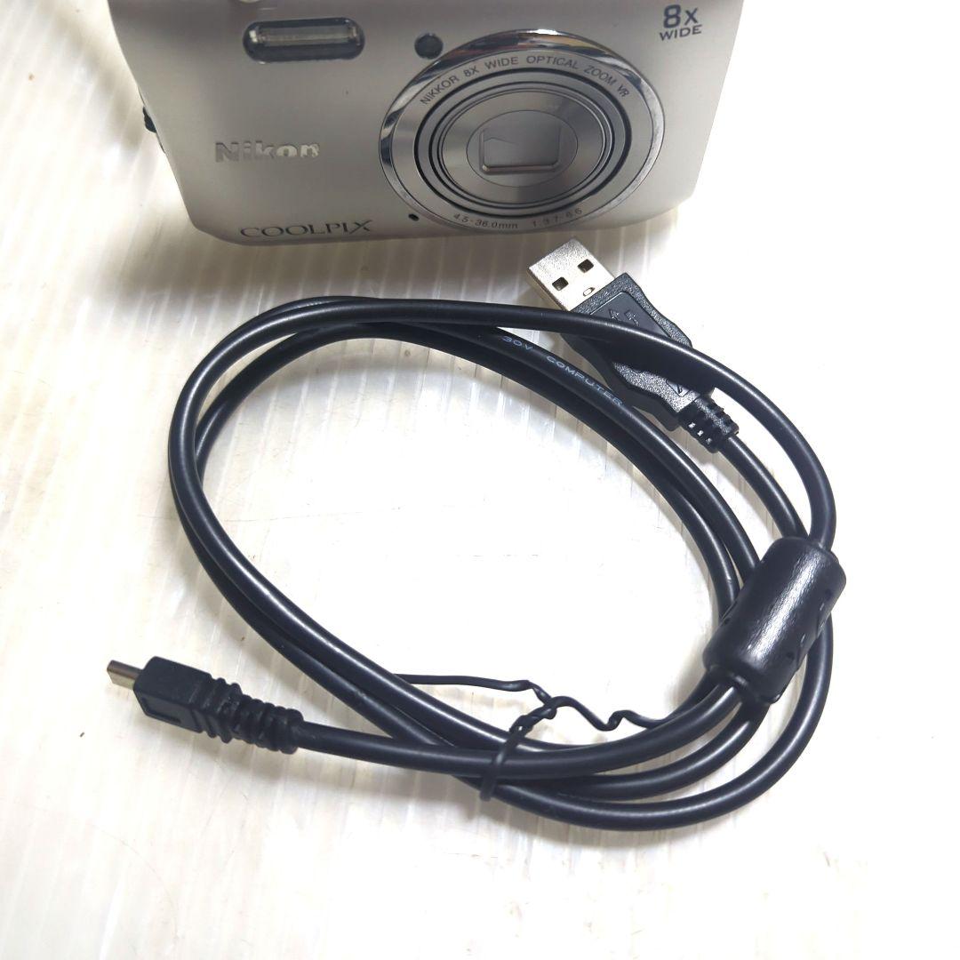 Nikon COOLPIX S3600 シルバー　動作確認済