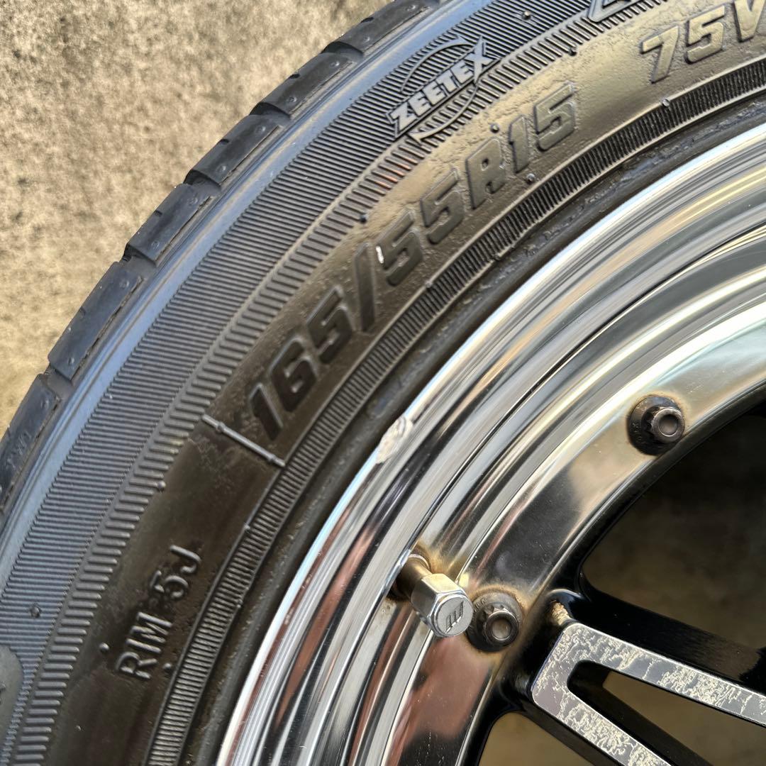 work equip 03 15インチホイールセット　6jプラス32レアサイズ