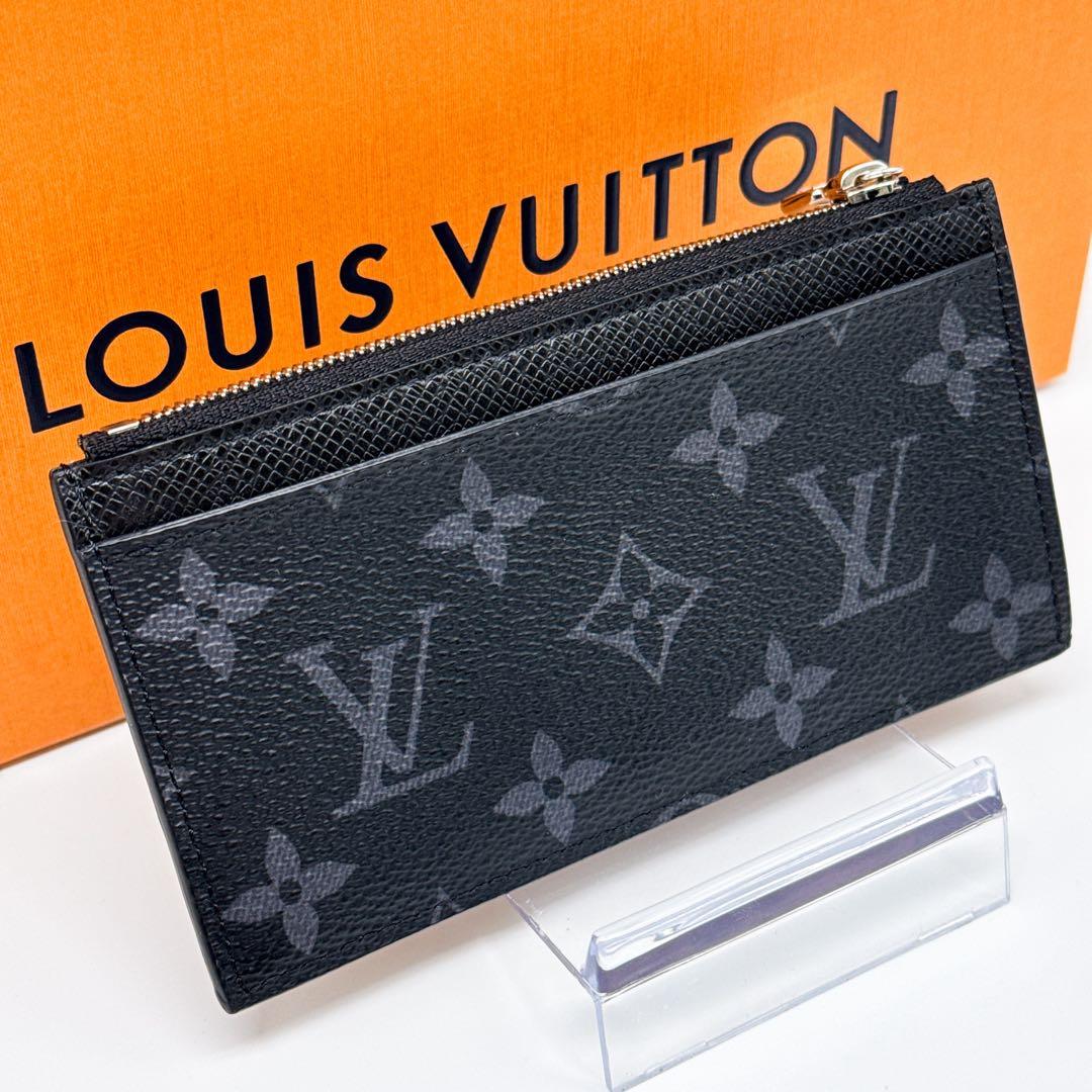 ルイヴィトン モノグラム タイガラマ カード ブルー ケース 黒