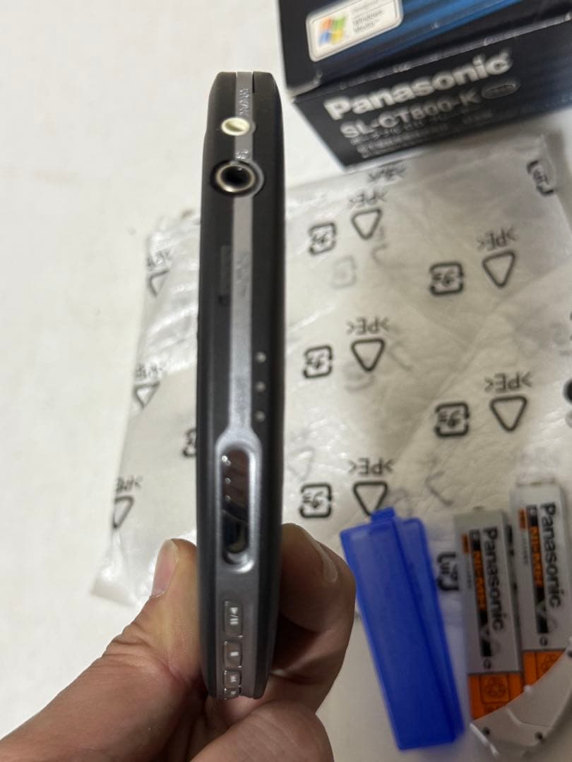 完品 Panasonic SL-CT800-K ポータブルCDプレーヤー