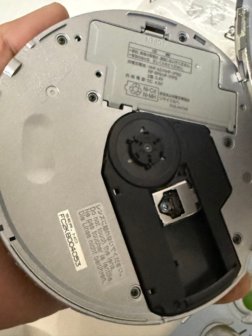 完品 Panasonic SL-CT800-K ポータブルCDプレーヤー