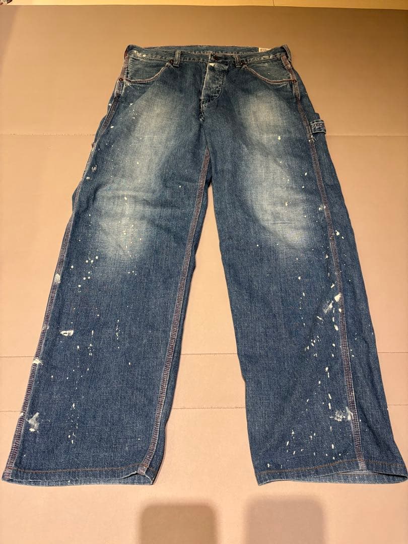 orSlow オアスロウ ペンキ加工　ペインターパンツ　サイズS