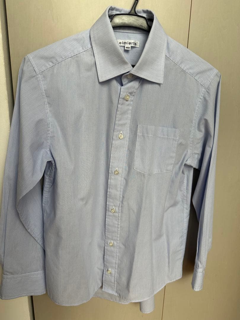 キッズスーツ フォーマル 6点セット ブラックストライプ 160 男の子