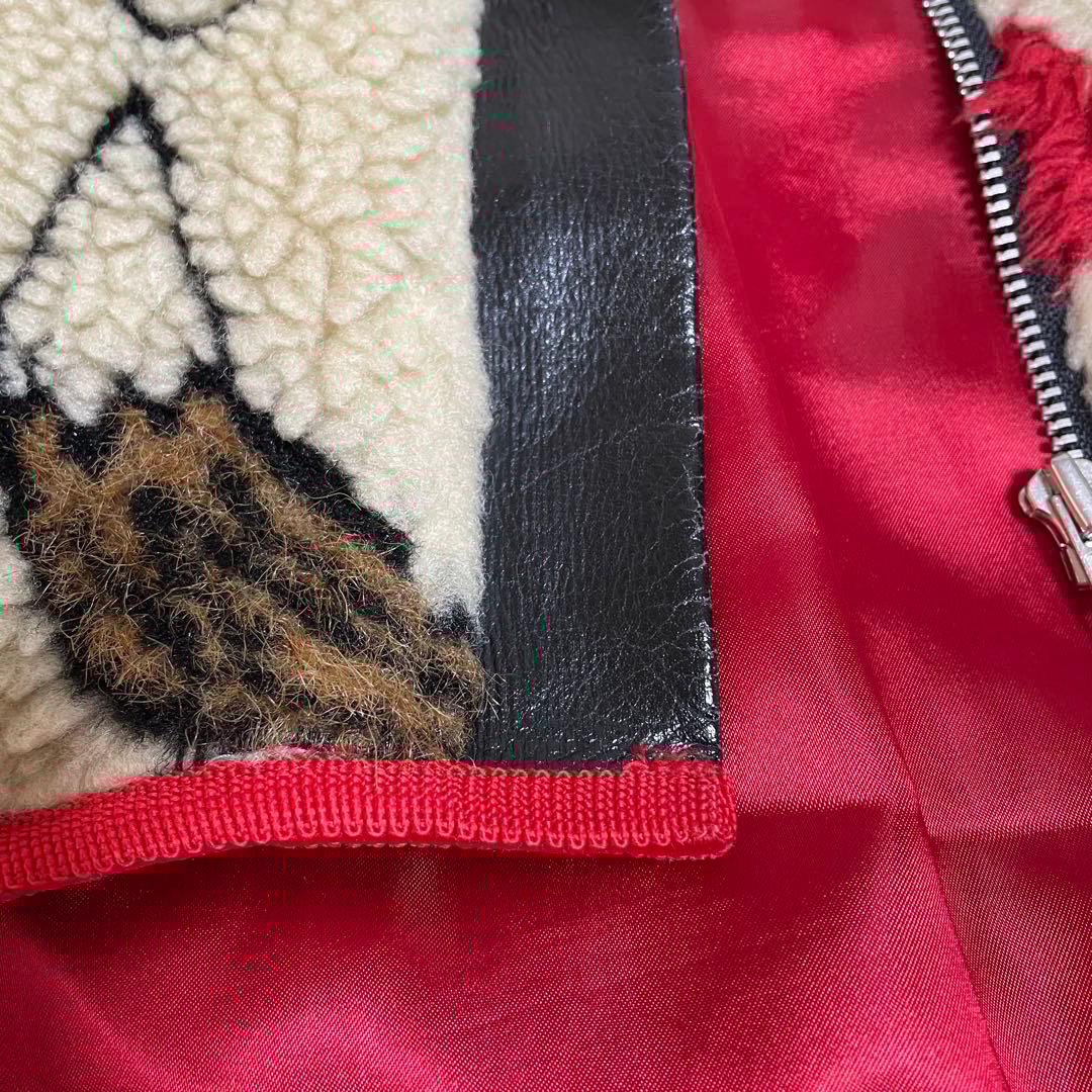 【OLLEBOREBLA/アルベロベロ】激レア！総柄ボアベスト ビンテージ