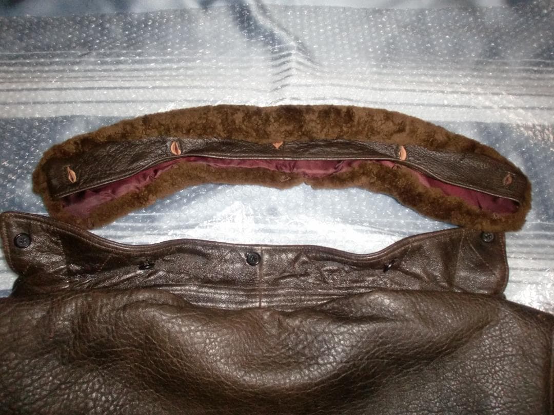 G-1 フライトジャケット　AVIREX / アヴィレックス　S　茶系