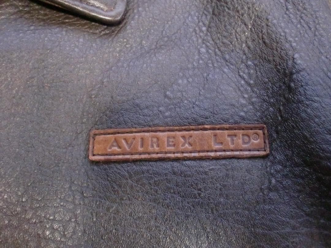 G-1 フライトジャケット　AVIREX / アヴィレックス　S　茶系