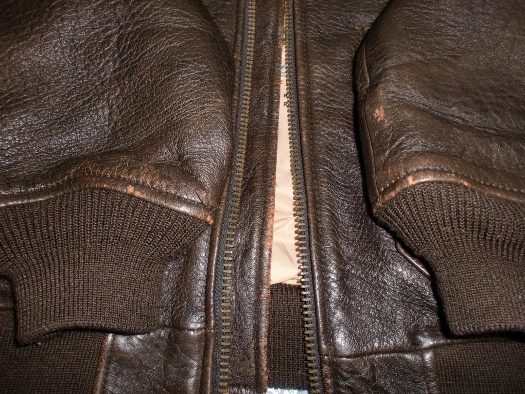 G-1 フライトジャケット　AVIREX / アヴィレックス　S　茶系