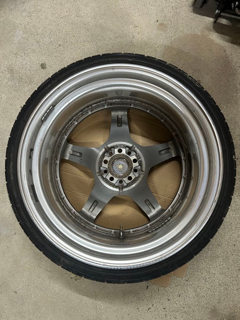 た*様 WORK T5R 2P goodgun限定色19in9J+38 ホイール