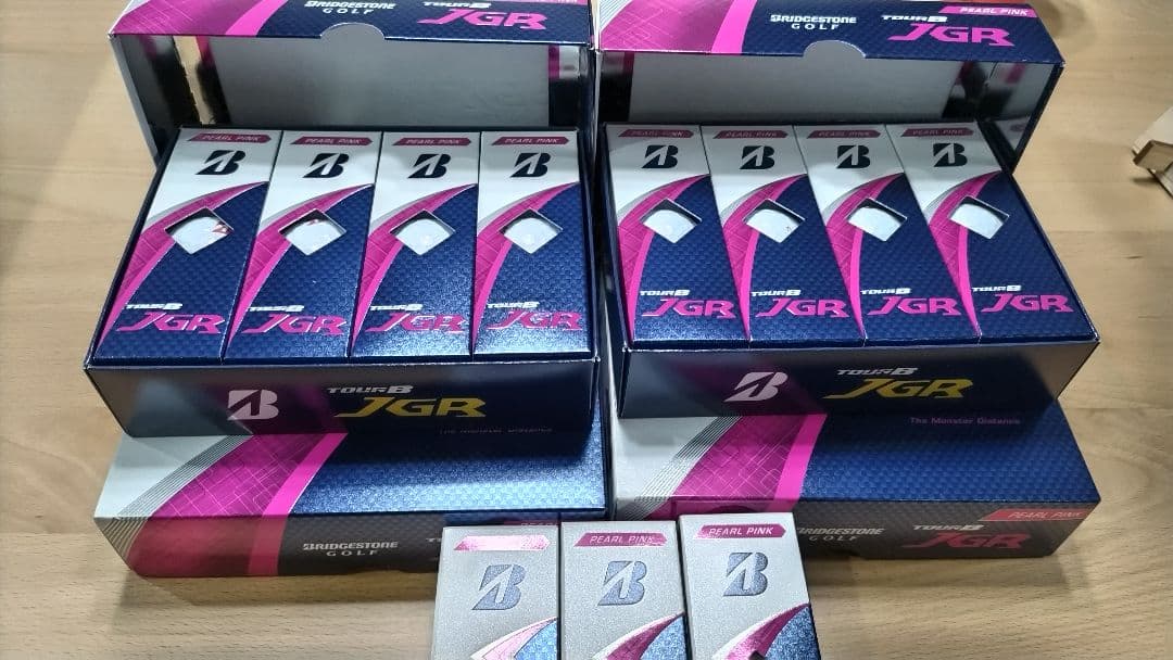 ブリヂストン JGR ゴルフボール 2025 19スリーブ 57球