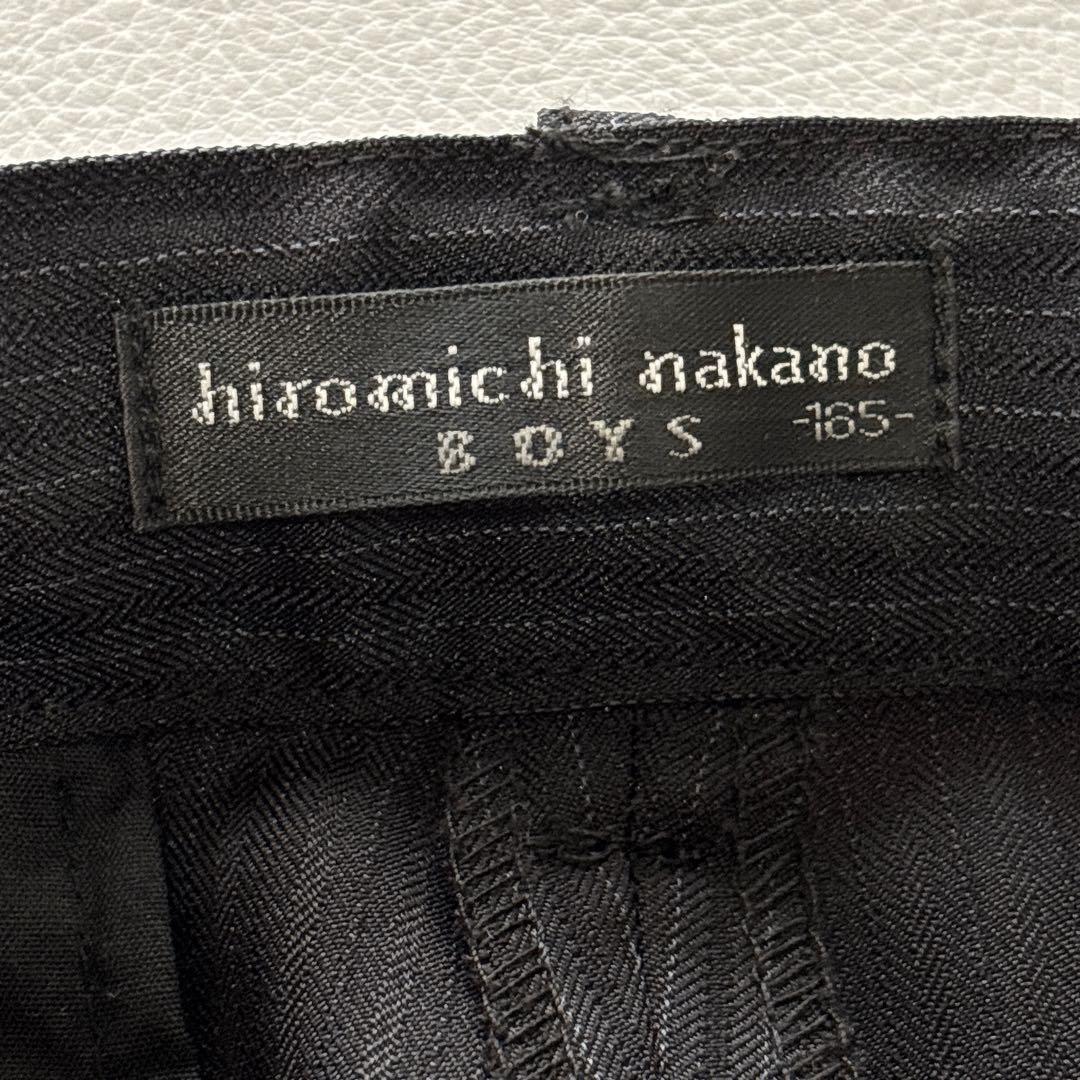 【極美品】ヒロミチ ナカノ 男の子 黒 セットアップ 卒服5点セット 165㎝