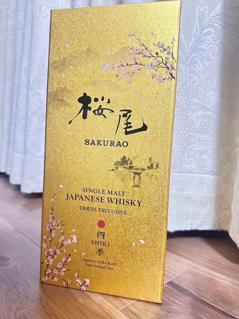 ウイスキー SAKURAO SINGLE MALT JAPANESE WHISKY