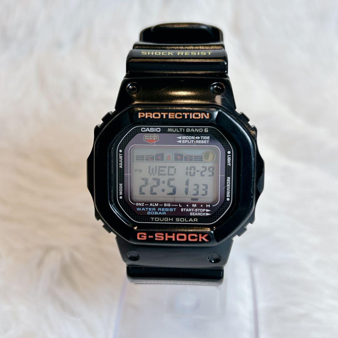 【動作品】G-SHOCK GWX-5600-1JF タイドグラフ