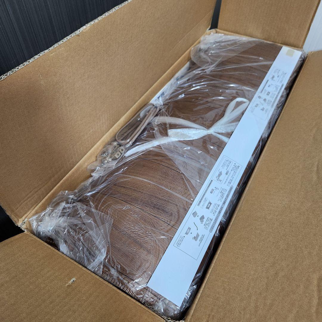 【新品】DC-1V4-MT ホットカーペット 木目ブラウン色 1畳