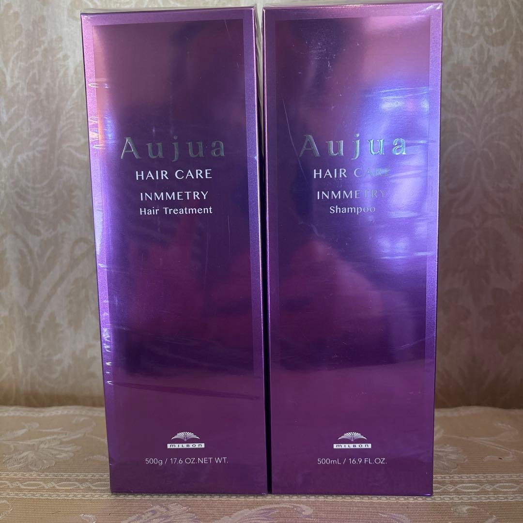 Aujua インメトリー シャンプー & トリートメント500mlセット