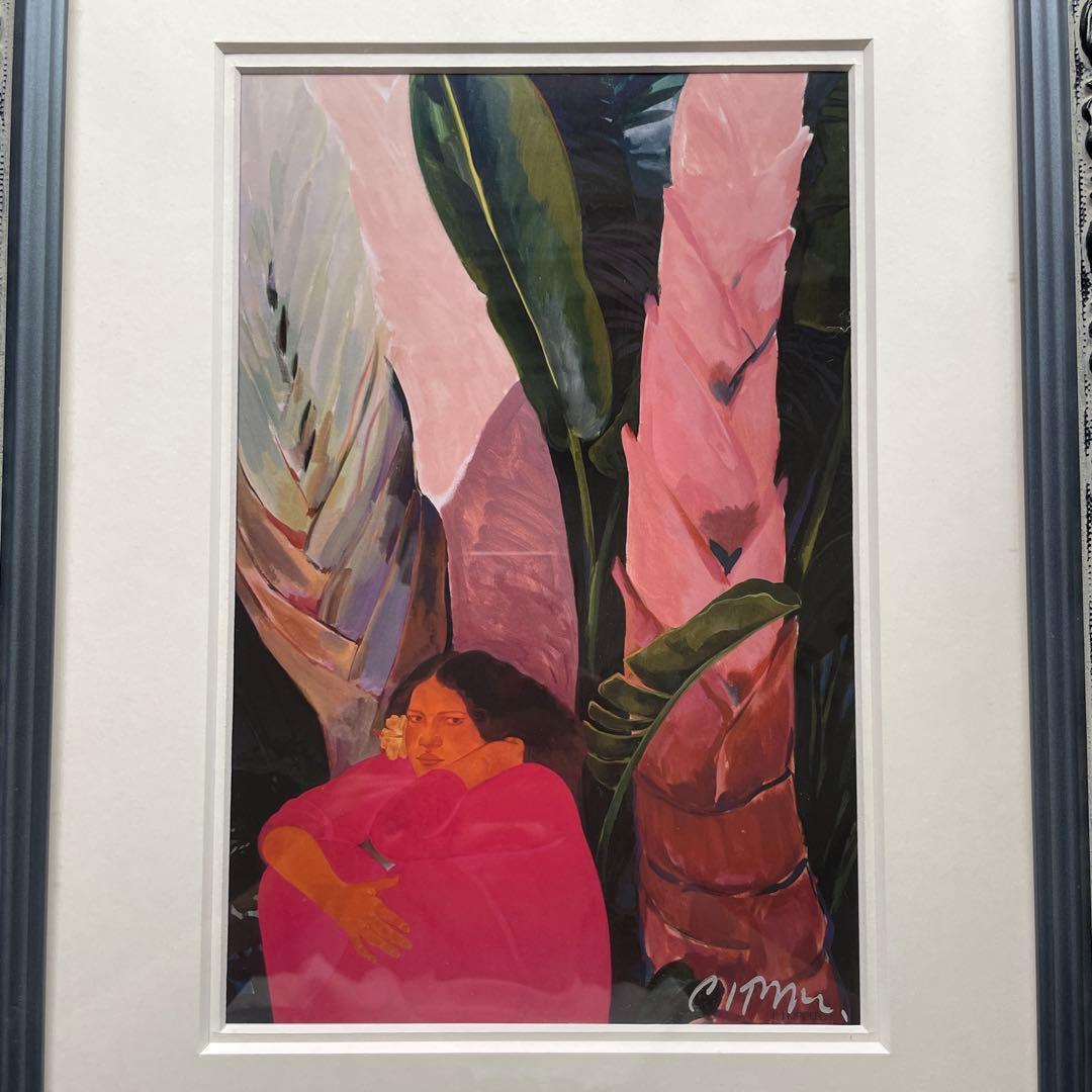 ペギーホッパー　額装　直筆サイン入り