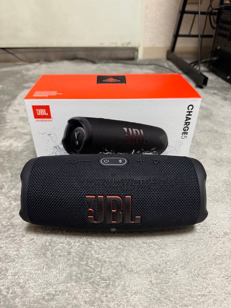 JBL Charge 5 ブラック 1回使用