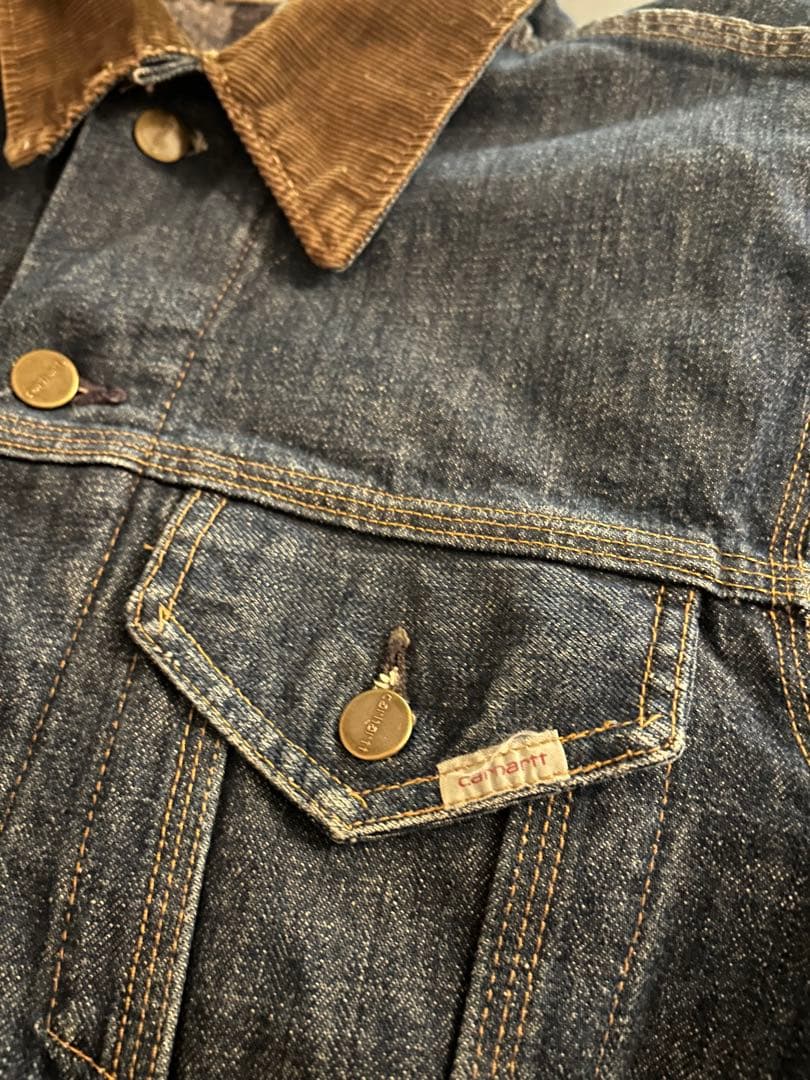 シュウ【希少】Carhartt USA製デニムジャケット 42