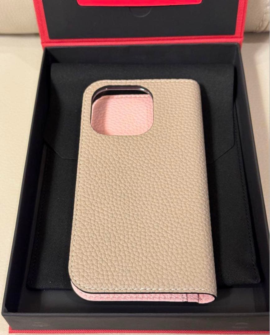 新品未使用 BONAVENTURA 限定色 iPhoneケース 保証書外箱付き