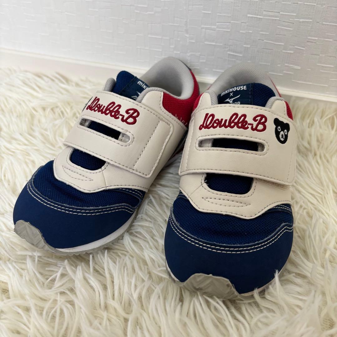 試着のみ　ミキハウス　ダブルビー　ミズノコラボ　18.5