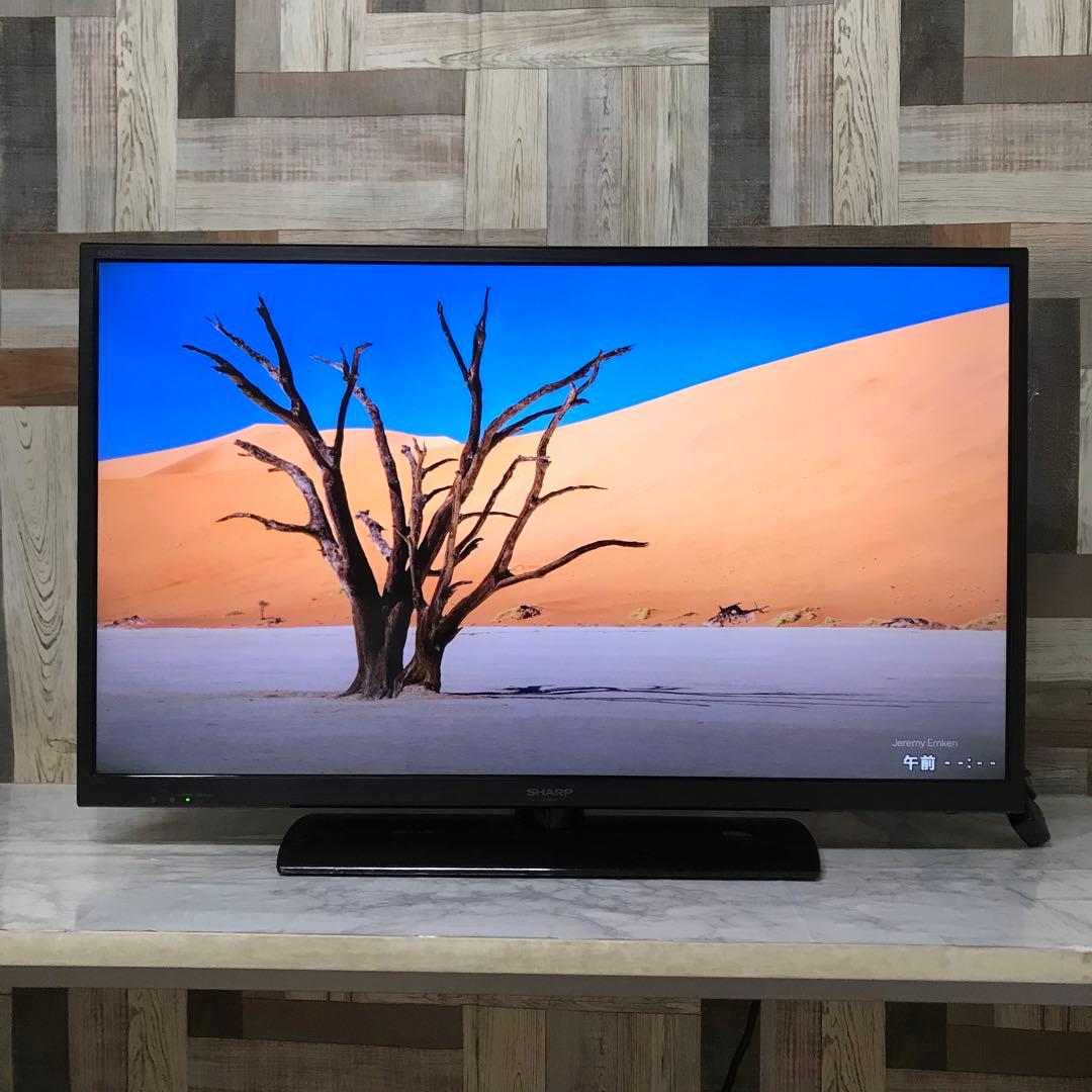 再日受渡❣️全国送料込シャープAQUOS40型液晶テレビ外付けHDD録画対応