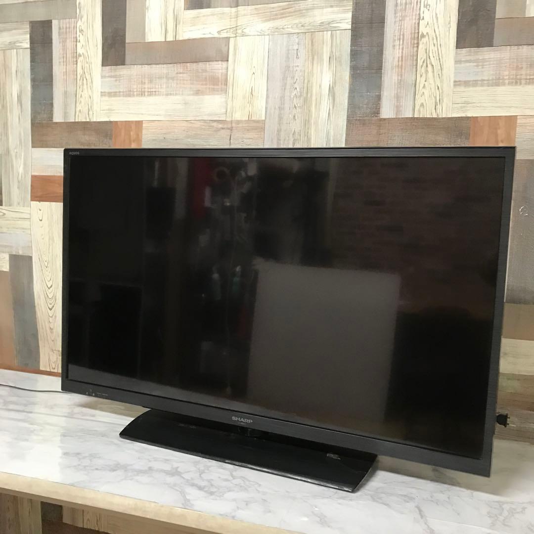 再日受渡❣️全国送料込シャープAQUOS40型液晶テレビ外付けHDD録画対応