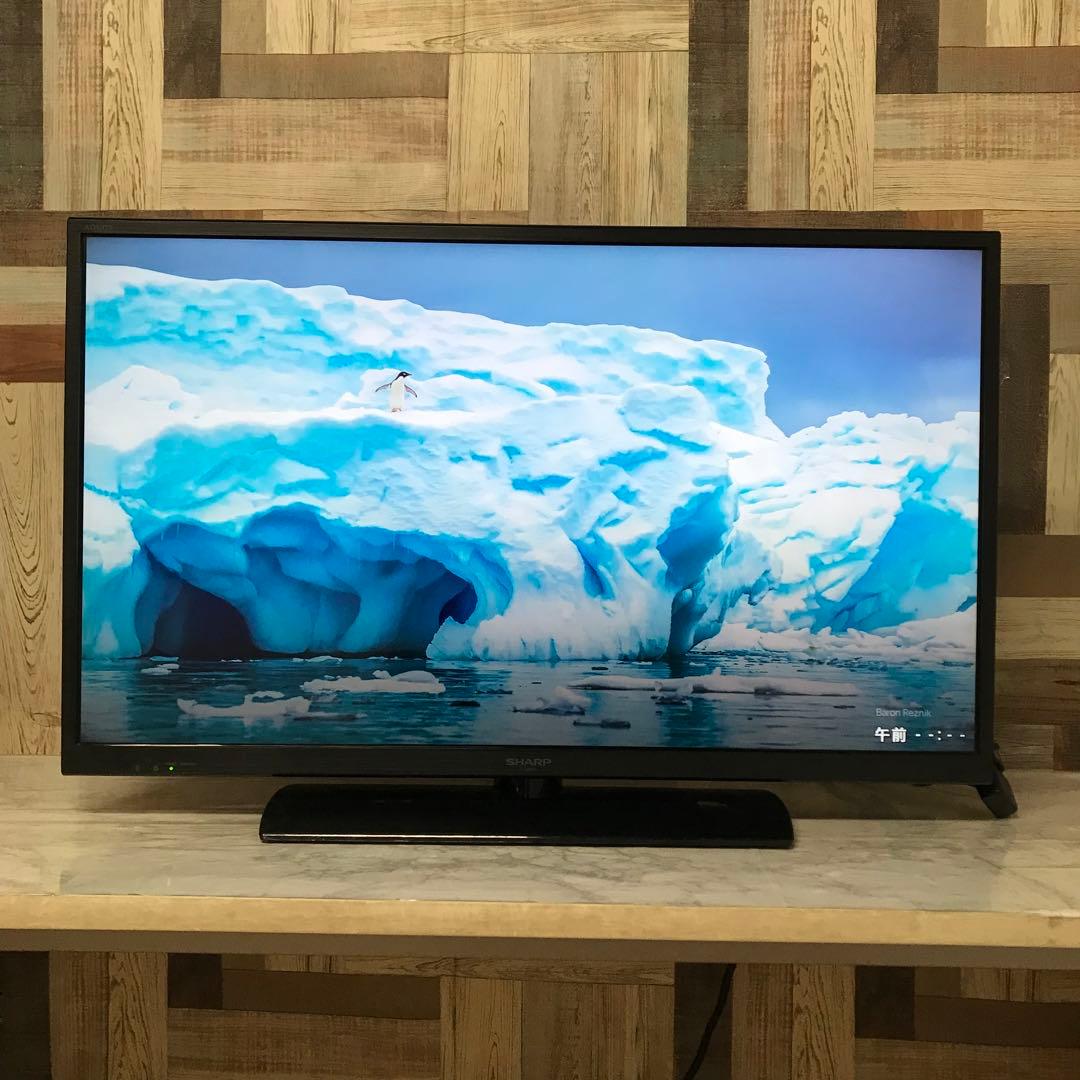 再日受渡❣️全国送料込シャープAQUOS40型液晶テレビ外付けHDD録画対応