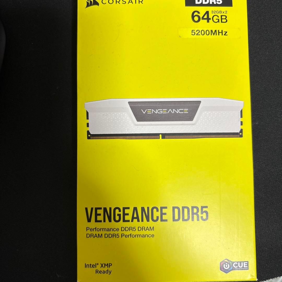 Corsair VENGEANCE DDR5-5200 ホワイト