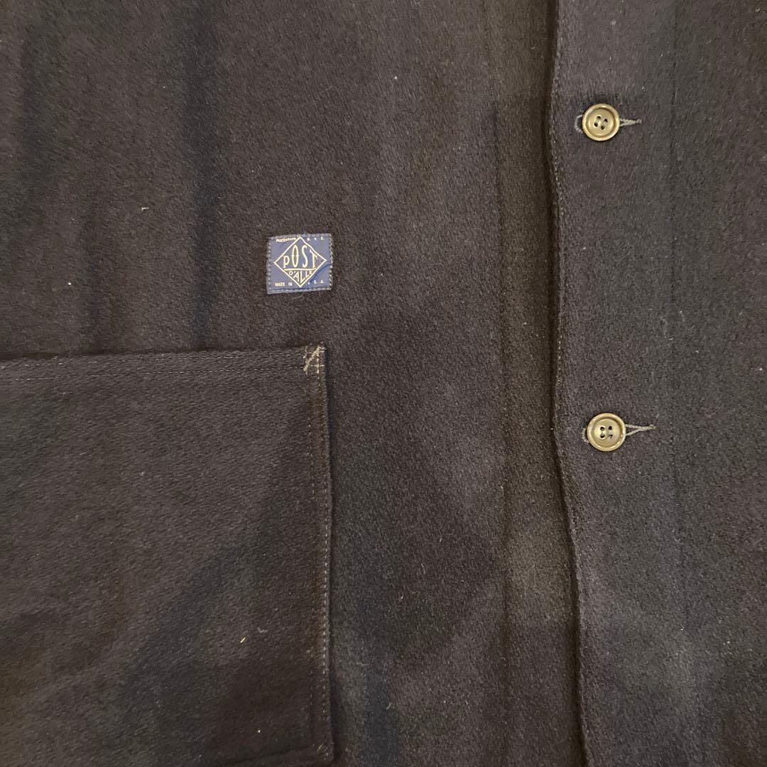 POST O'ALLSメルトン カバーオール XL