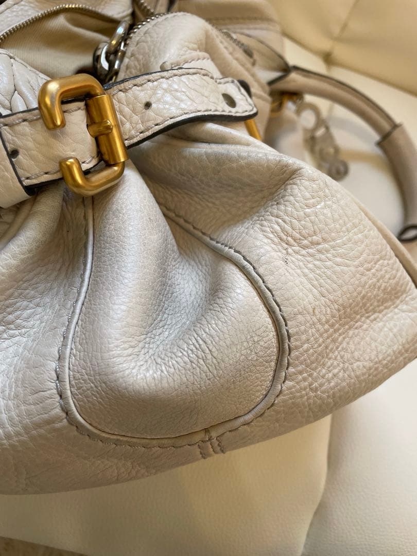 99Chloe パディントン　バッグ　白