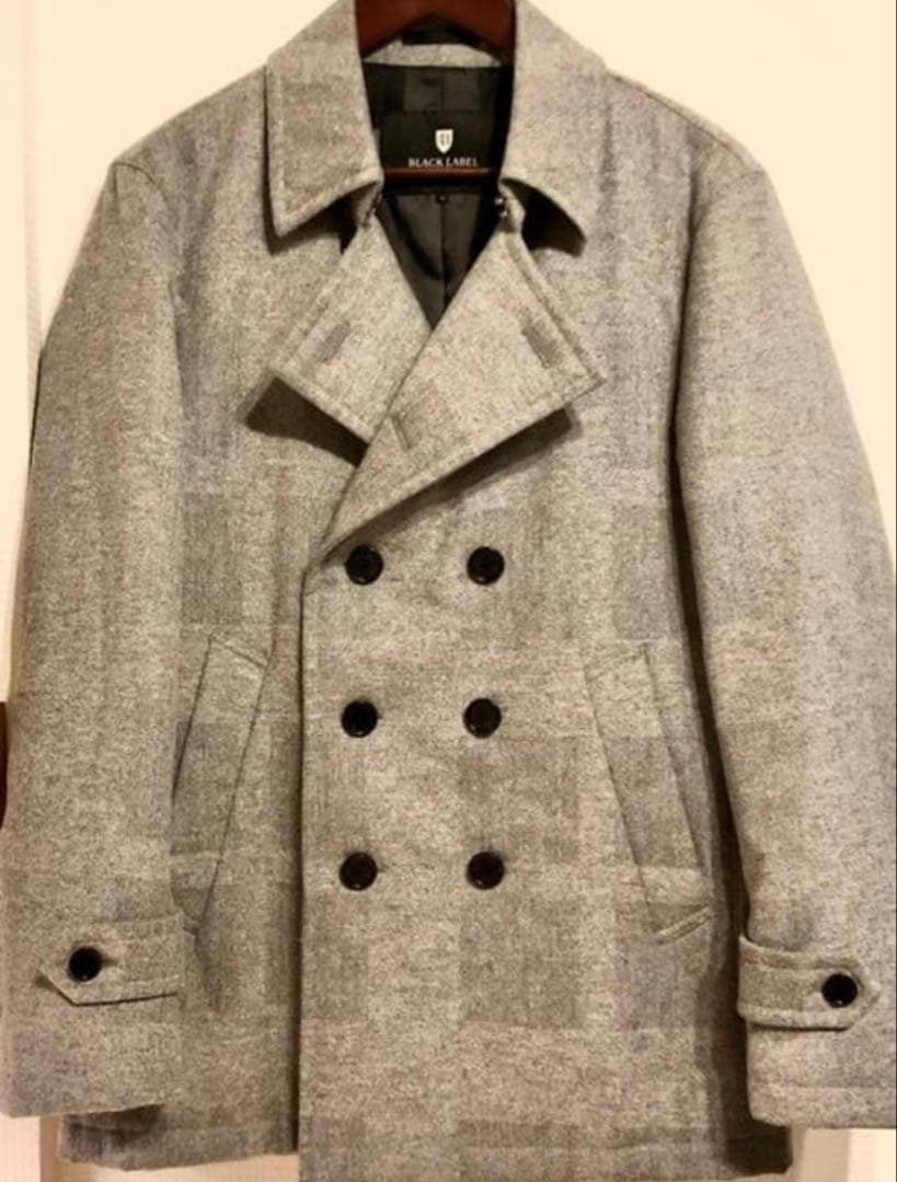 芝様用　美品★CREST BRIDGE チェックウールPコート