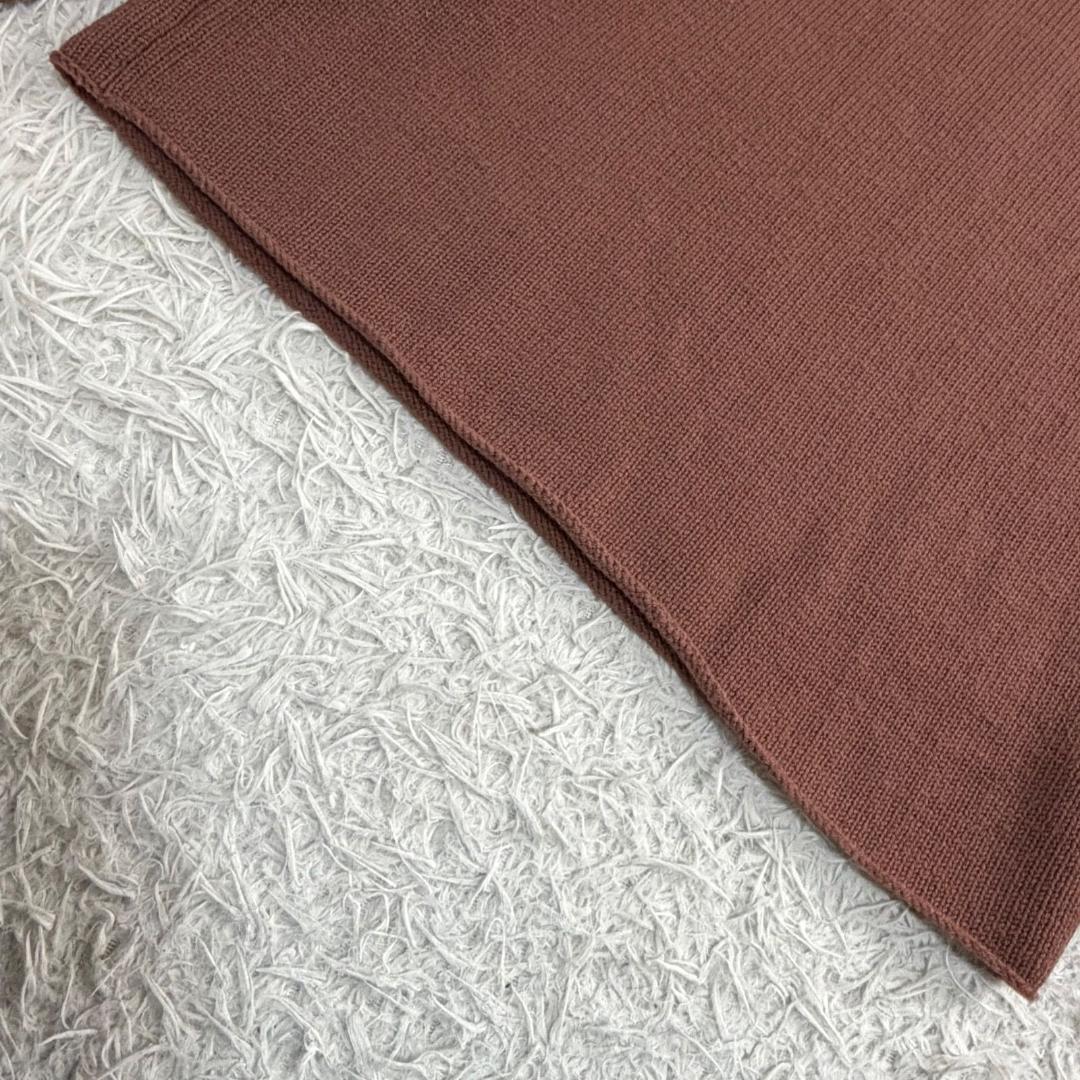 16749✨オーラリー クルーネック ニット セーター 厚手 3 ウール