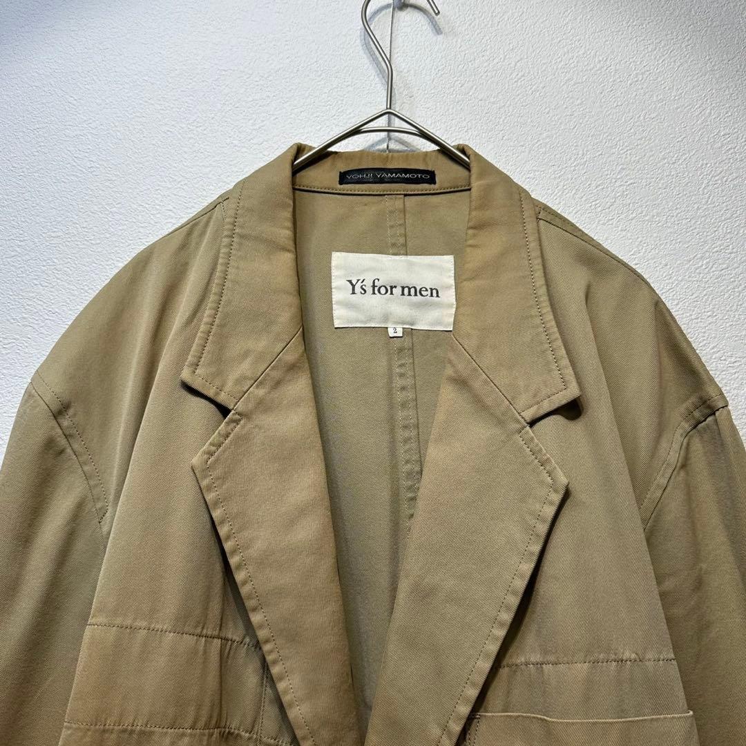 希少 ワイズ フォーメン ヨウジヤマモト 上質 デザイン テーラードジャケット