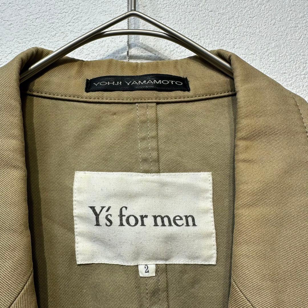 希少 ワイズ フォーメン ヨウジヤマモト 上質 デザイン テーラードジャケット