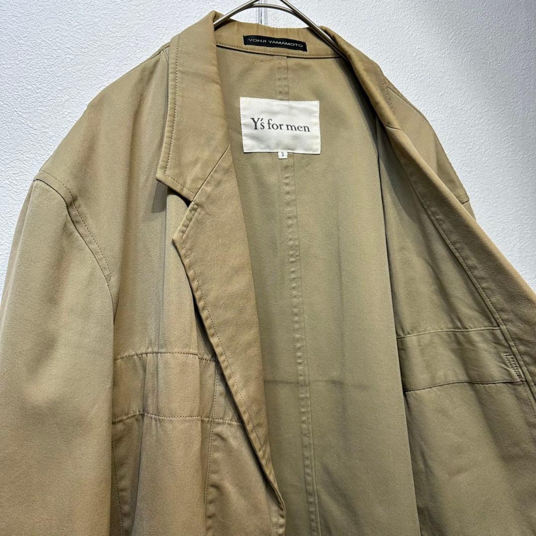 希少 ワイズ フォーメン ヨウジヤマモト 上質 デザイン テーラードジャケット