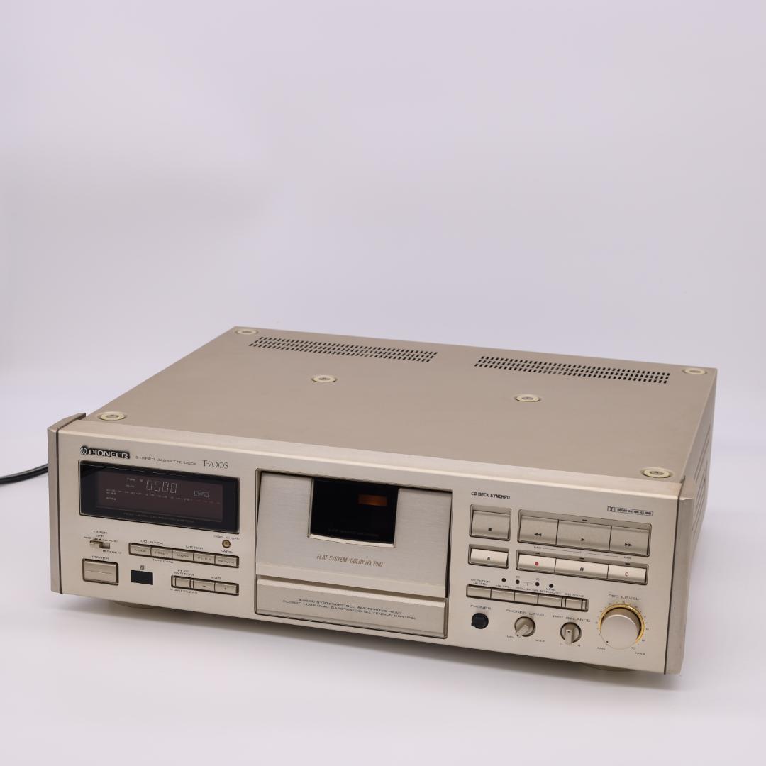 パイオニア ステレオカセットデッキ T-700S ジャンク