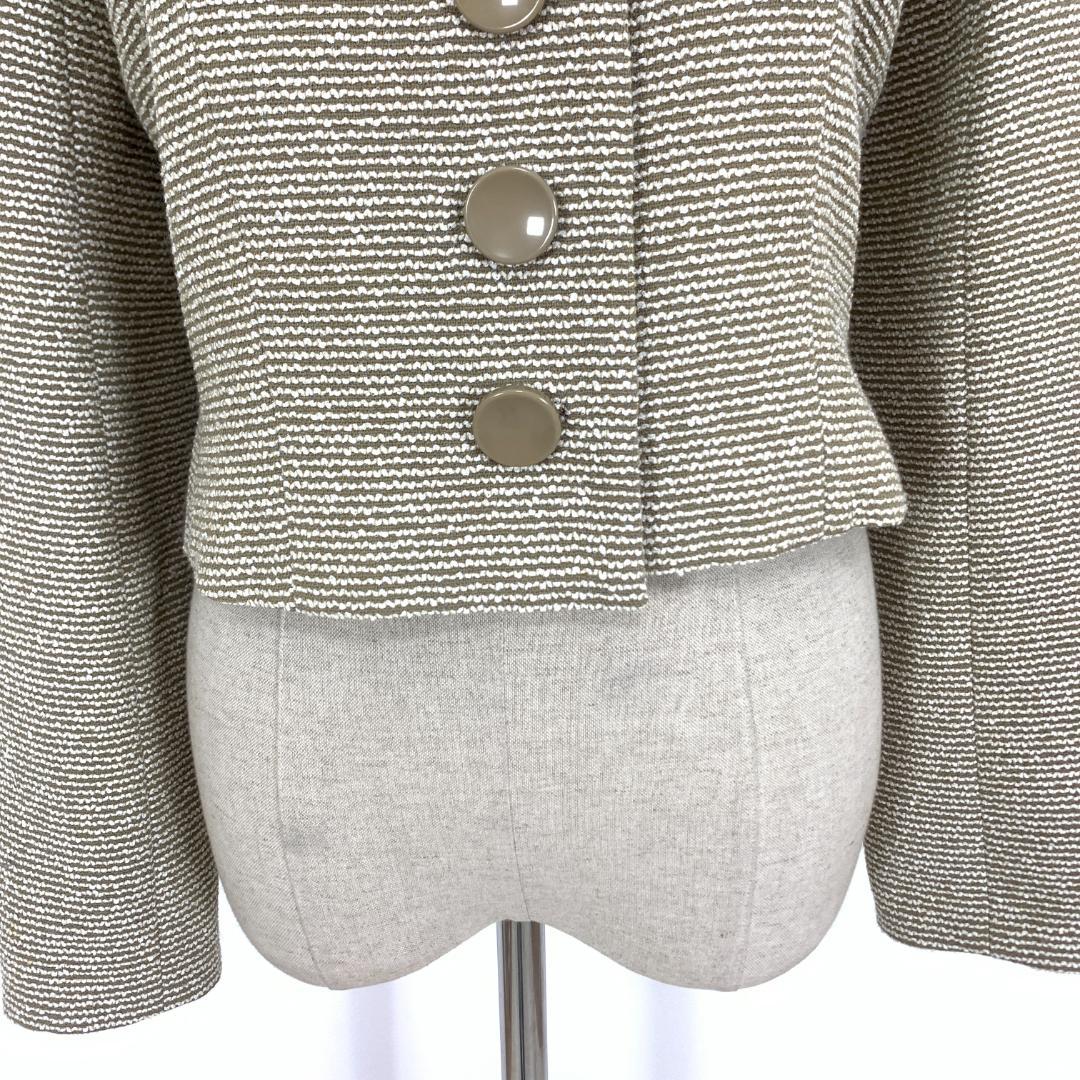 LA9302 クリスチャンディオール ジャケット ベージュ ウール 9